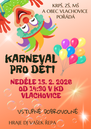 karneval pro děti