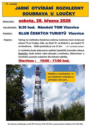 rozhledna Doubrava v přírodě